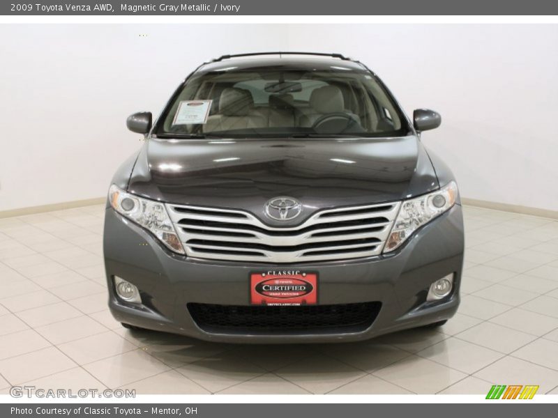 Magnetic Gray Metallic / Ivory 2009 Toyota Venza AWD