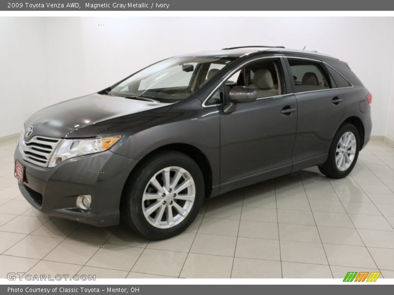 Magnetic Gray Metallic / Ivory 2009 Toyota Venza AWD
