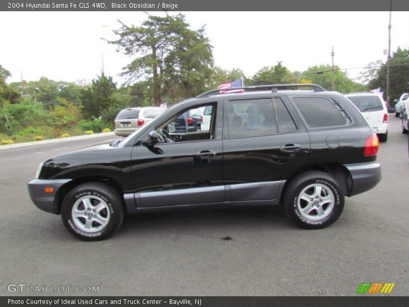  2004 Santa Fe GLS 4WD Black Obsidian