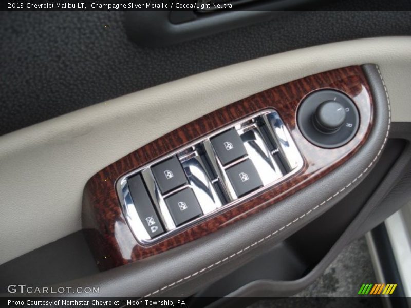 Champagne Silver Metallic / Cocoa/Light Neutral 2013 Chevrolet Malibu LT
