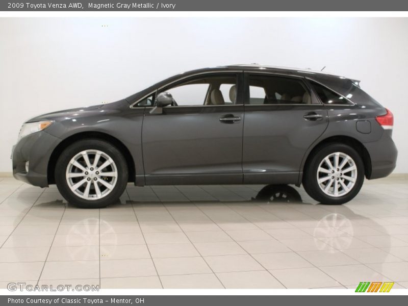 Magnetic Gray Metallic / Ivory 2009 Toyota Venza AWD