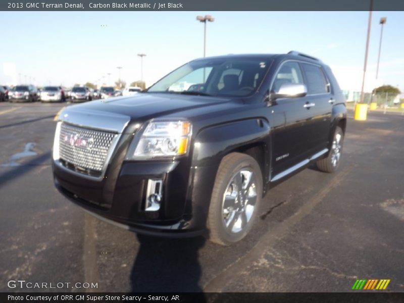 Carbon Black Metallic / Jet Black 2013 GMC Terrain Denali