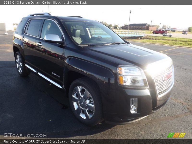 Carbon Black Metallic / Jet Black 2013 GMC Terrain Denali