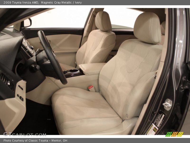 Magnetic Gray Metallic / Ivory 2009 Toyota Venza AWD