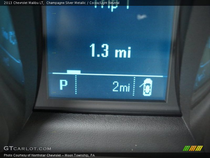 Champagne Silver Metallic / Cocoa/Light Neutral 2013 Chevrolet Malibu LT