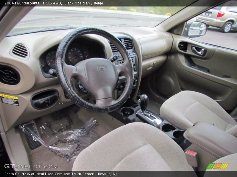Beige Interior - 2004 Santa Fe GLS 4WD 