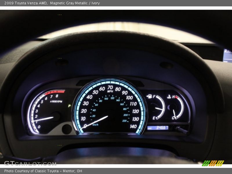 Magnetic Gray Metallic / Ivory 2009 Toyota Venza AWD
