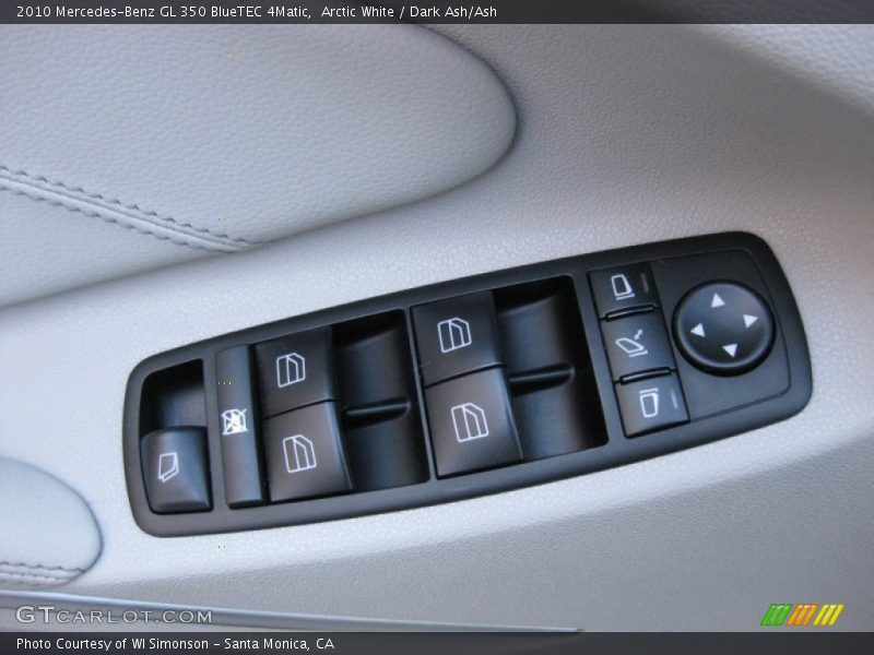Arctic White / Dark Ash/Ash 2010 Mercedes-Benz GL 350 BlueTEC 4Matic
