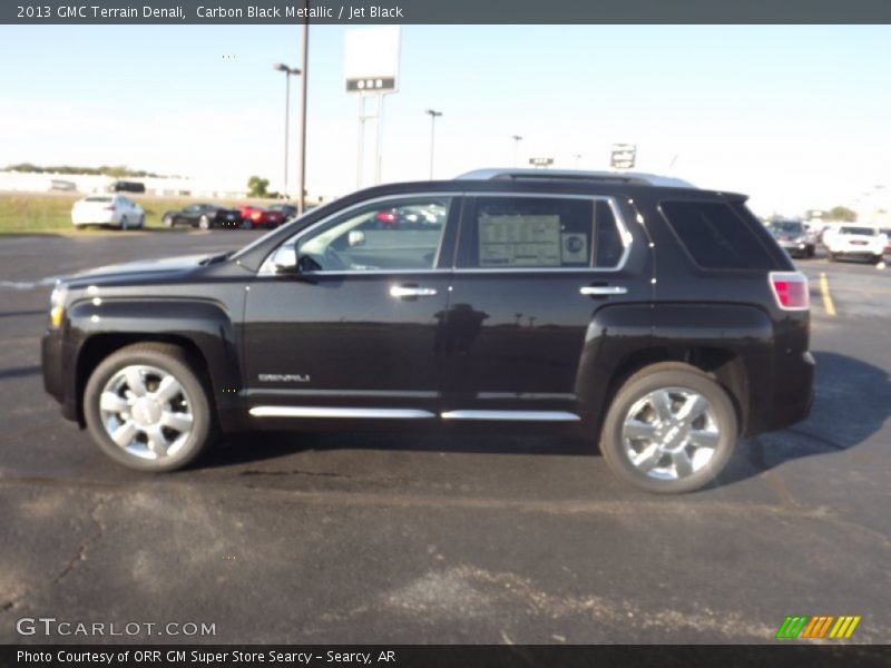 Carbon Black Metallic / Jet Black 2013 GMC Terrain Denali