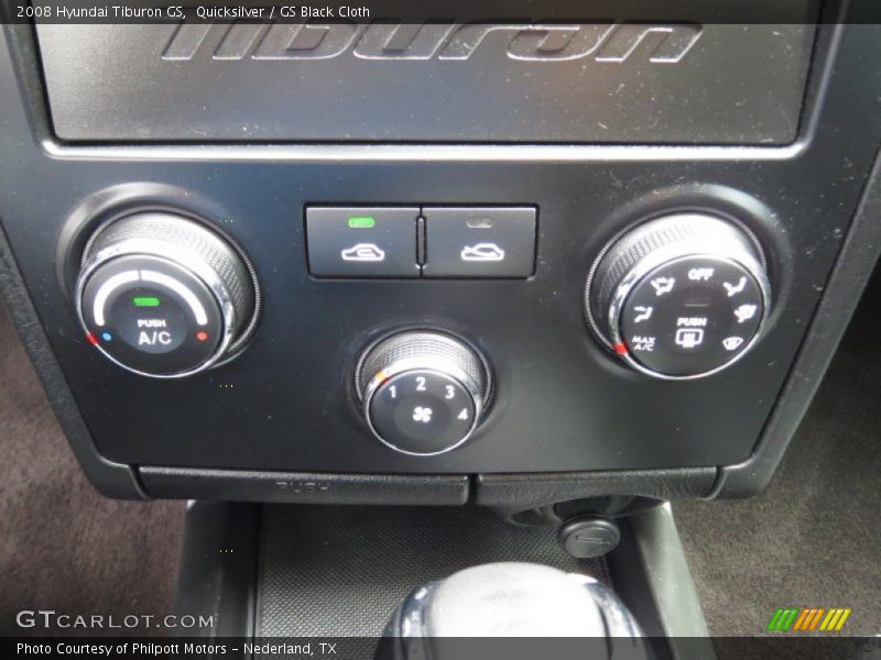 Quicksilver / GS Black Cloth 2008 Hyundai Tiburon GS