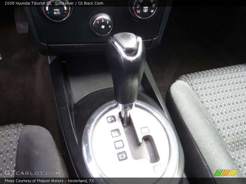 Quicksilver / GS Black Cloth 2008 Hyundai Tiburon GS