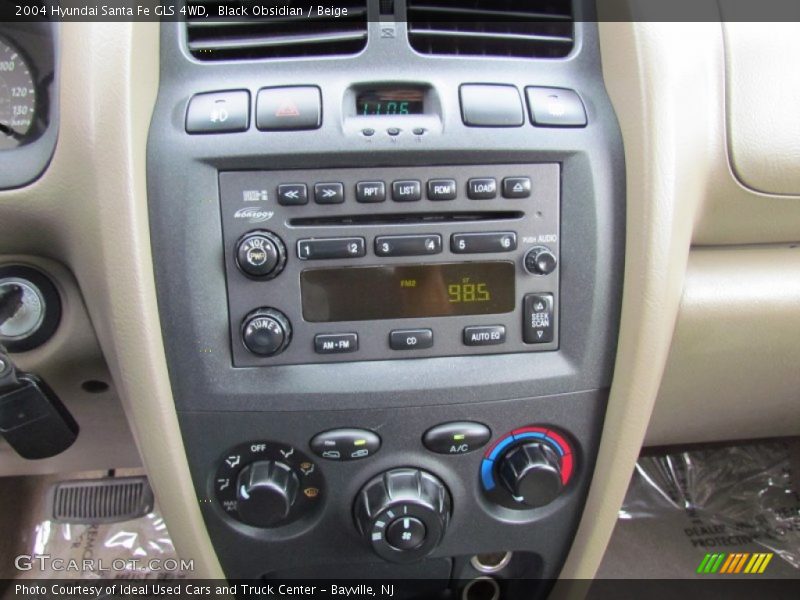 Controls of 2004 Santa Fe GLS 4WD