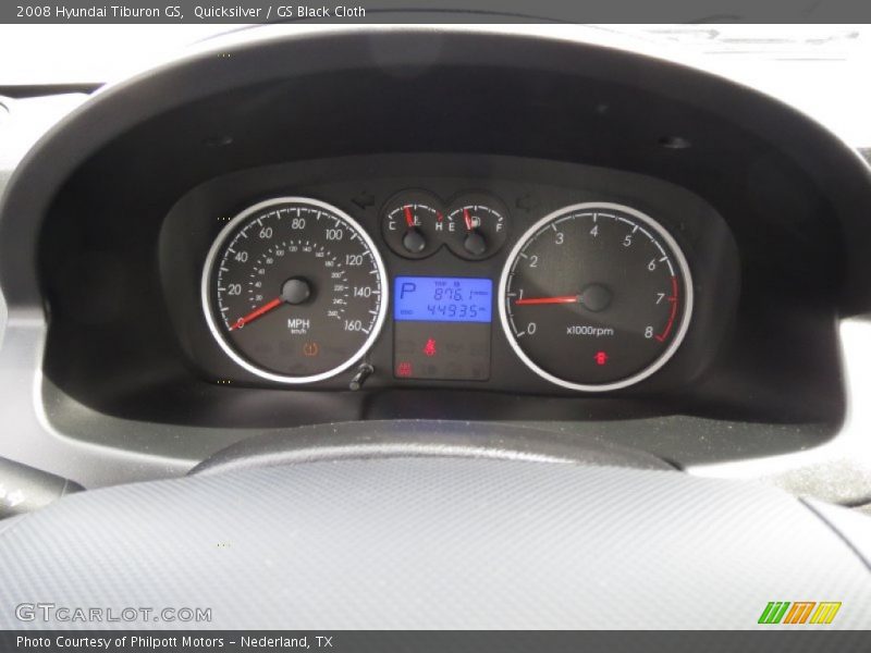 Quicksilver / GS Black Cloth 2008 Hyundai Tiburon GS