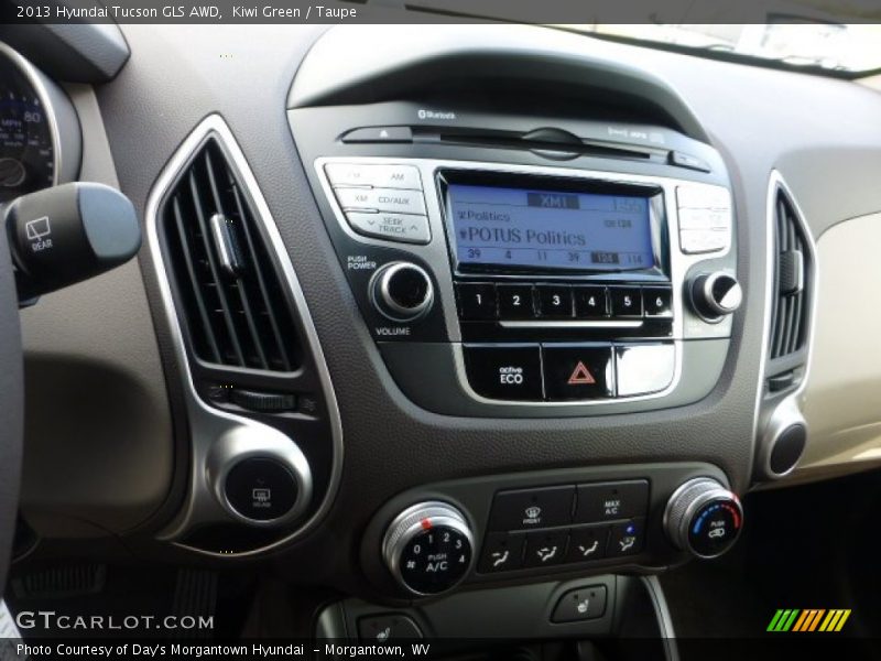 Controls of 2013 Tucson GLS AWD