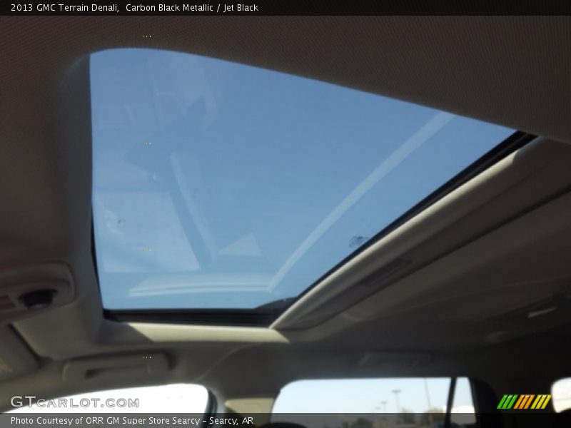 Carbon Black Metallic / Jet Black 2013 GMC Terrain Denali