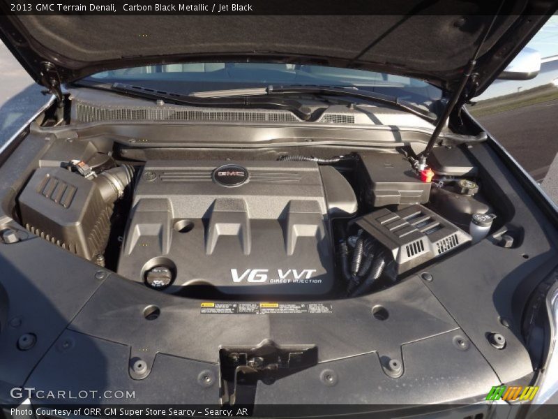 Carbon Black Metallic / Jet Black 2013 GMC Terrain Denali
