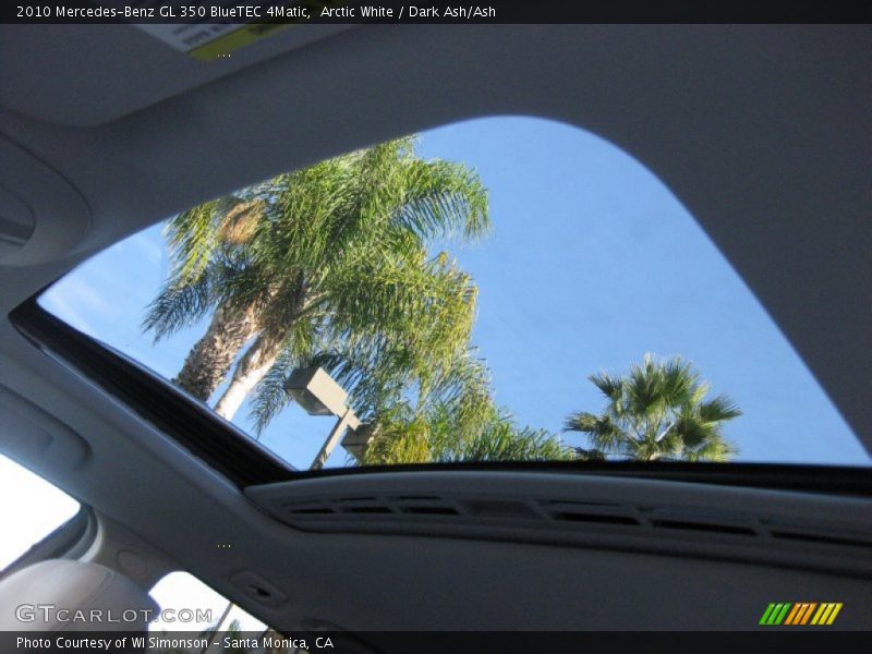 Arctic White / Dark Ash/Ash 2010 Mercedes-Benz GL 350 BlueTEC 4Matic