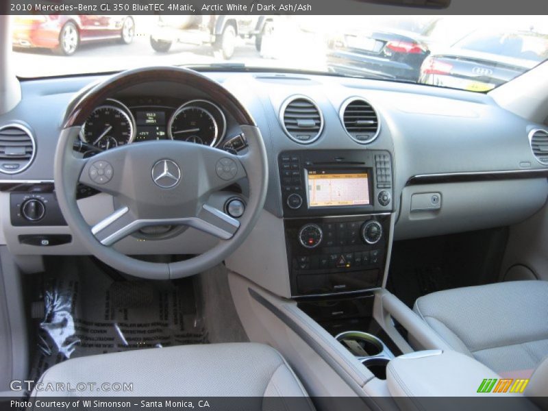 Arctic White / Dark Ash/Ash 2010 Mercedes-Benz GL 350 BlueTEC 4Matic