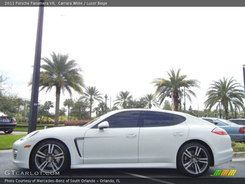  2011 Panamera V6 Carrara White