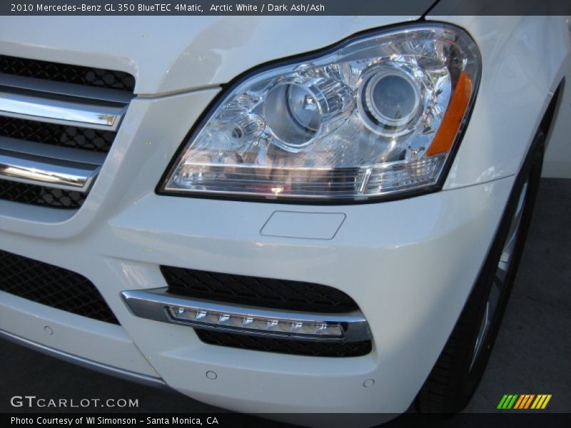 Arctic White / Dark Ash/Ash 2010 Mercedes-Benz GL 350 BlueTEC 4Matic