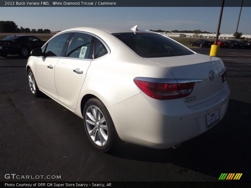 White Diamond Tricoat / Cashmere 2013 Buick Verano FWD