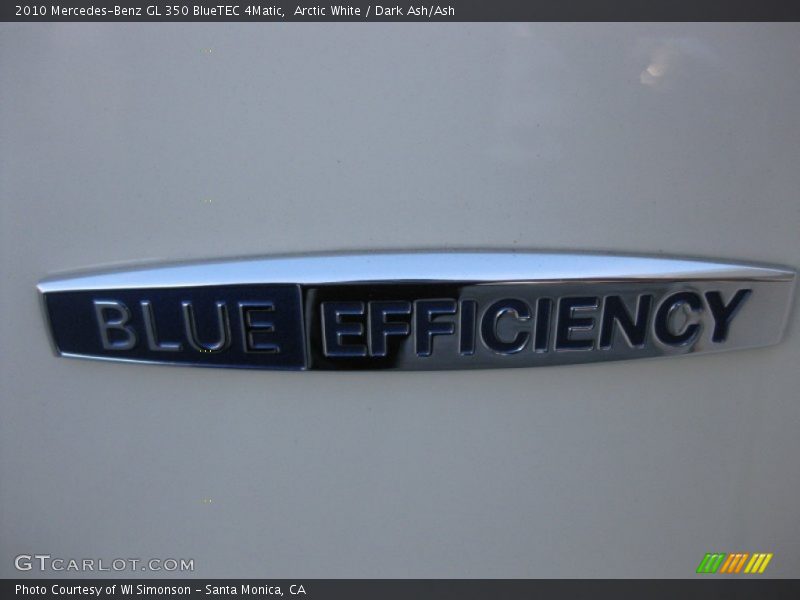 Arctic White / Dark Ash/Ash 2010 Mercedes-Benz GL 350 BlueTEC 4Matic