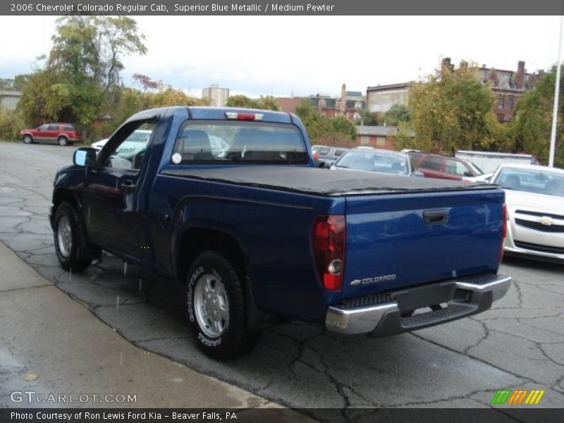 Superior Blue Metallic / Medium Pewter 2006 Chevrolet Colorado Regular Cab