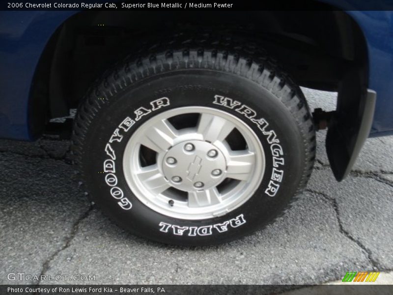 Superior Blue Metallic / Medium Pewter 2006 Chevrolet Colorado Regular Cab