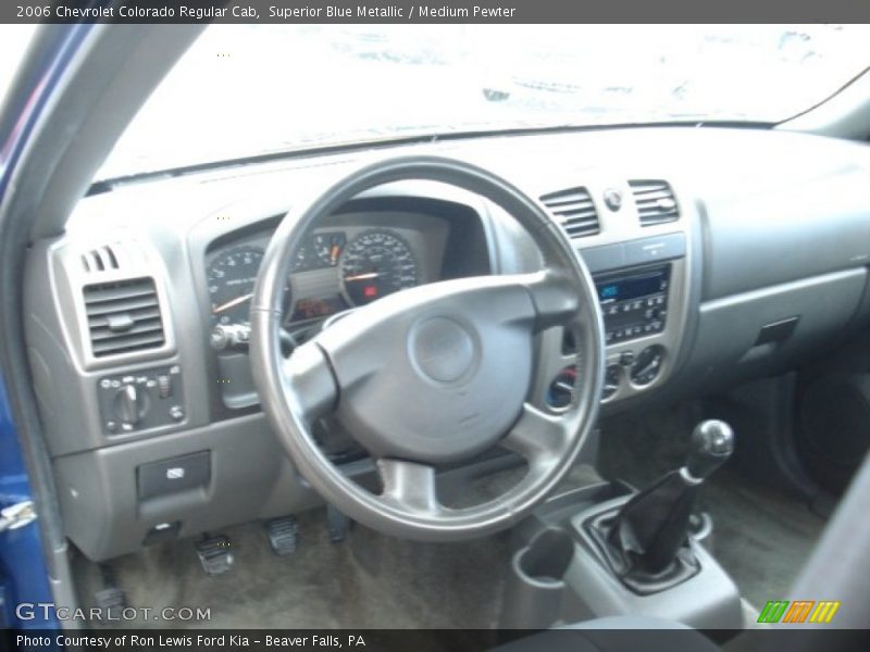 Superior Blue Metallic / Medium Pewter 2006 Chevrolet Colorado Regular Cab