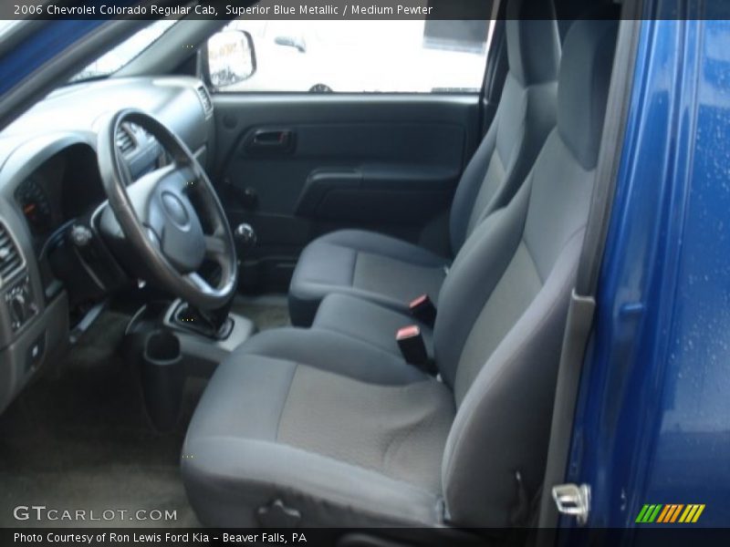 Superior Blue Metallic / Medium Pewter 2006 Chevrolet Colorado Regular Cab