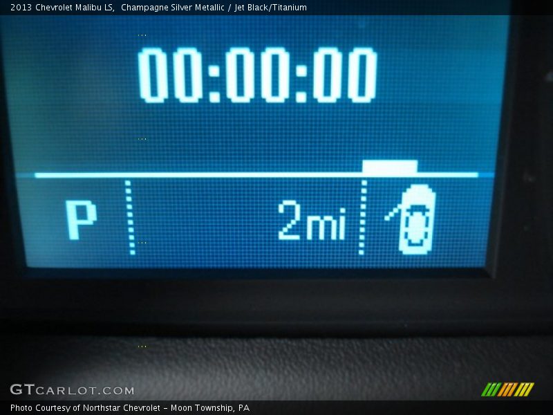 Champagne Silver Metallic / Jet Black/Titanium 2013 Chevrolet Malibu LS