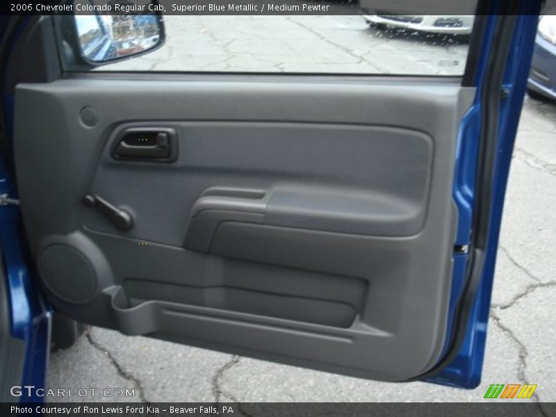 Superior Blue Metallic / Medium Pewter 2006 Chevrolet Colorado Regular Cab