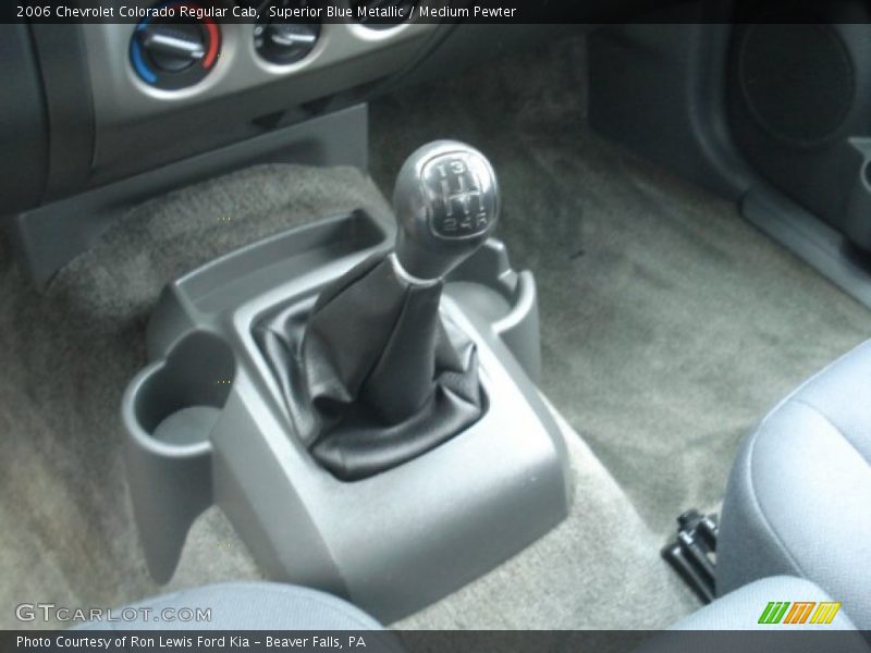 Superior Blue Metallic / Medium Pewter 2006 Chevrolet Colorado Regular Cab