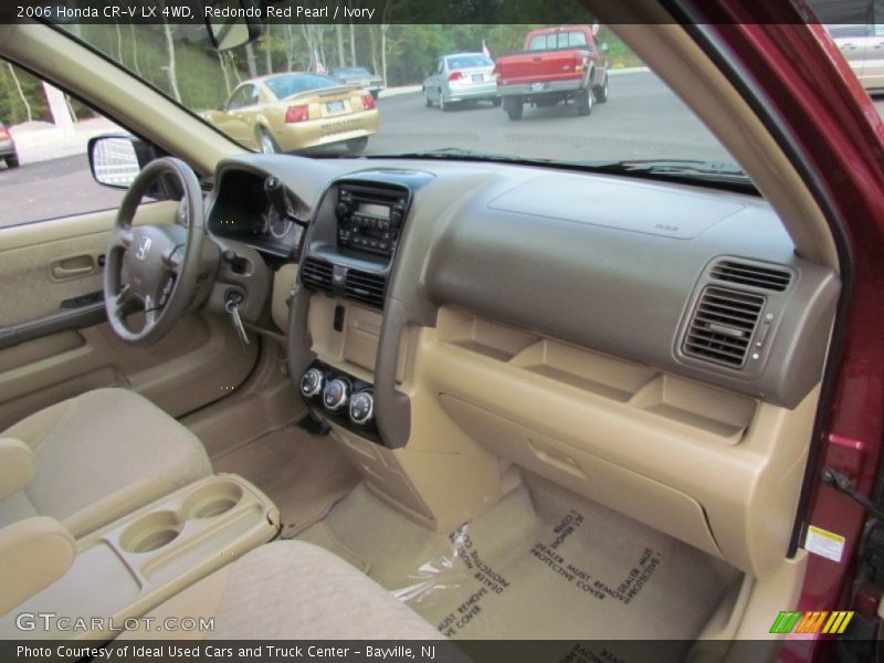 Redondo Red Pearl / Ivory 2006 Honda CR-V LX 4WD