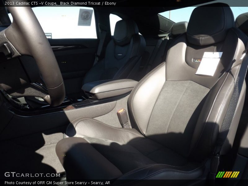 Front Seat of 2013 CTS -V Coupe