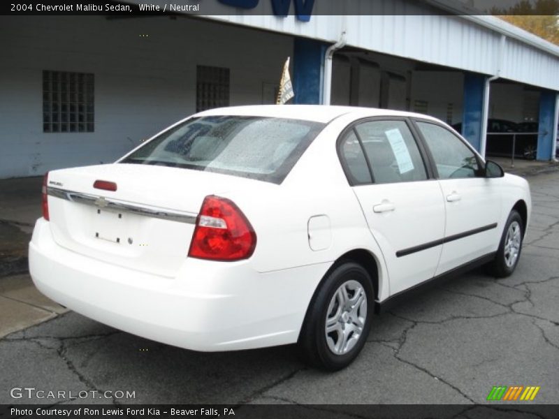 White / Neutral 2004 Chevrolet Malibu Sedan