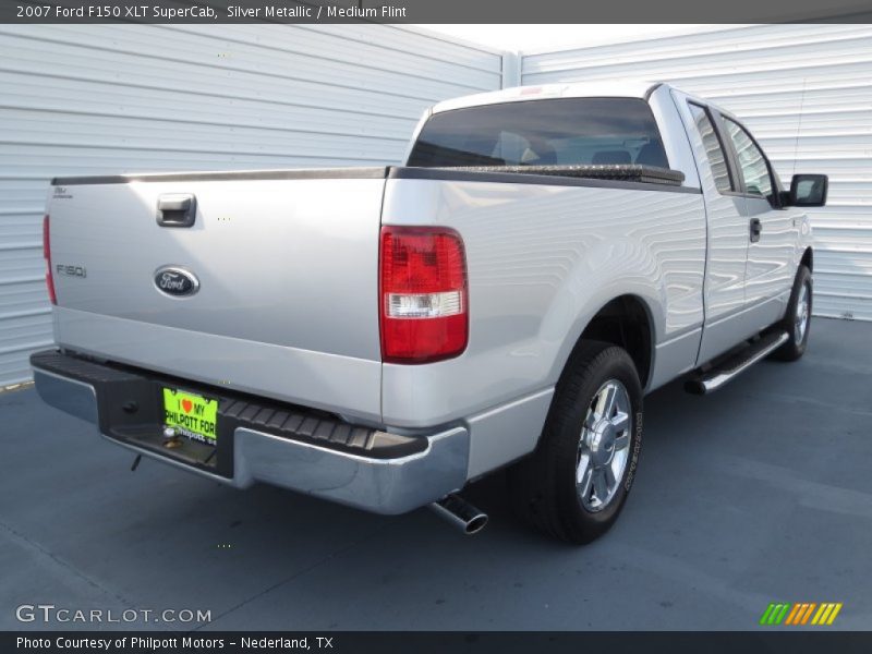 Silver Metallic / Medium Flint 2007 Ford F150 XLT SuperCab