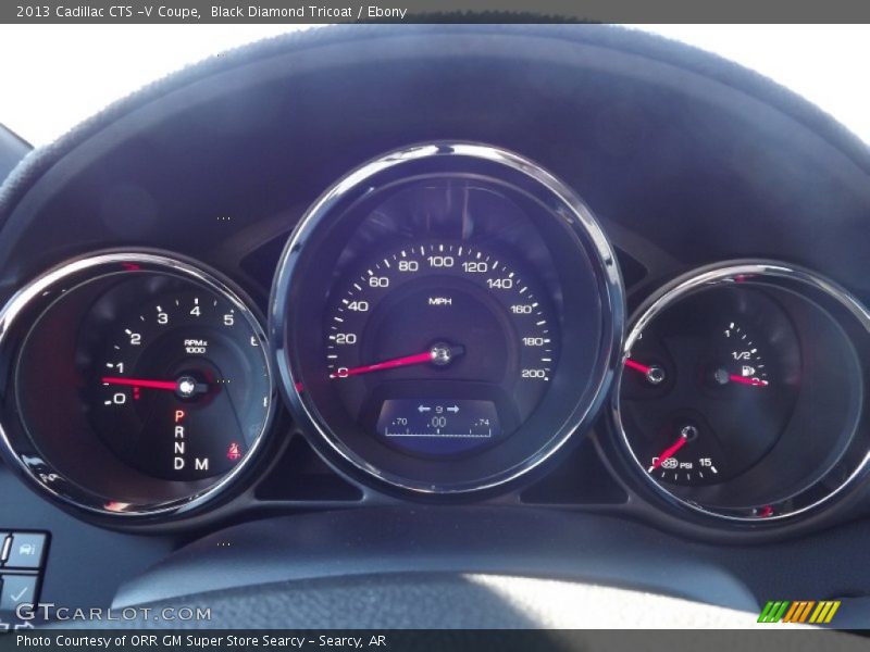  2013 CTS -V Coupe -V Coupe Gauges