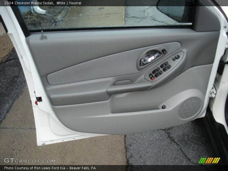 White / Neutral 2004 Chevrolet Malibu Sedan