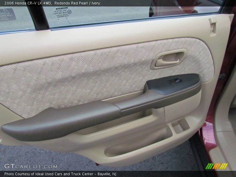 Redondo Red Pearl / Ivory 2006 Honda CR-V LX 4WD