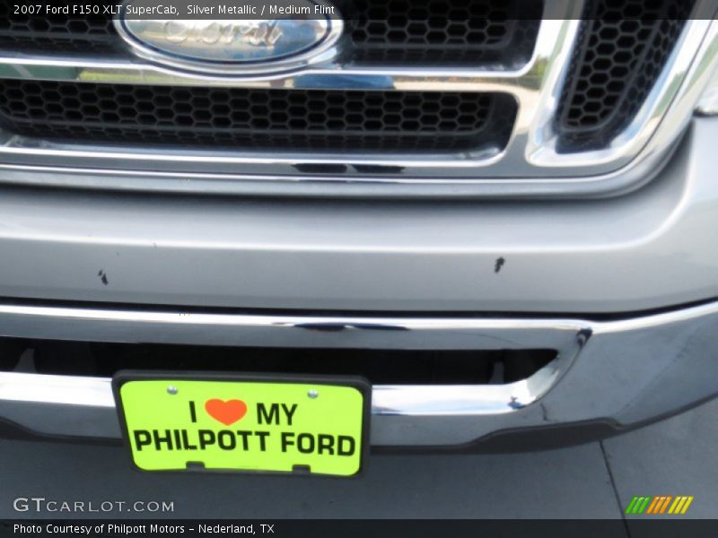 Silver Metallic / Medium Flint 2007 Ford F150 XLT SuperCab