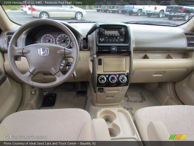 Redondo Red Pearl / Ivory 2006 Honda CR-V LX 4WD