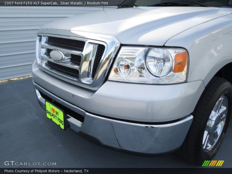 Silver Metallic / Medium Flint 2007 Ford F150 XLT SuperCab