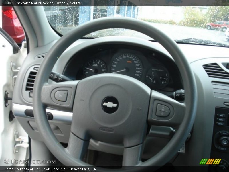 White / Neutral 2004 Chevrolet Malibu Sedan