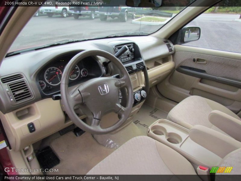 Redondo Red Pearl / Ivory 2006 Honda CR-V LX 4WD