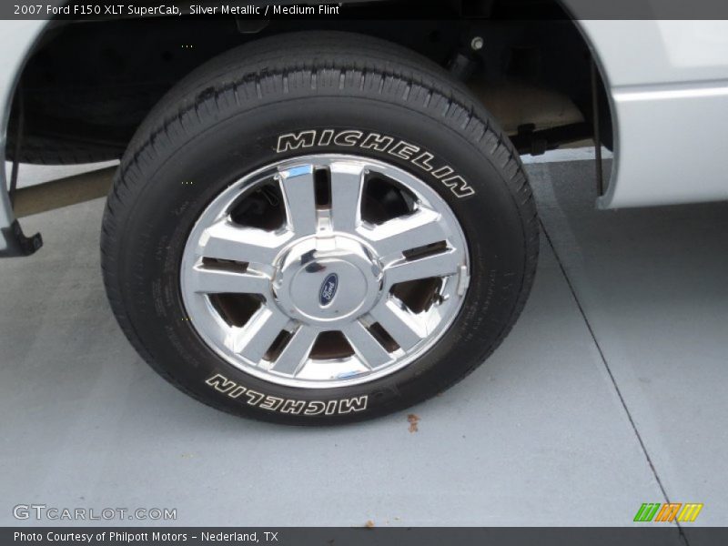 Silver Metallic / Medium Flint 2007 Ford F150 XLT SuperCab