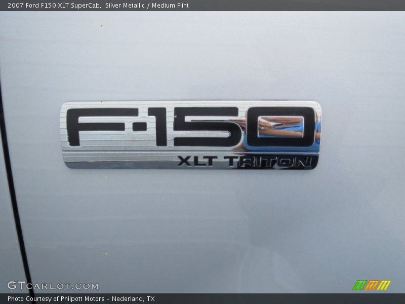 Silver Metallic / Medium Flint 2007 Ford F150 XLT SuperCab