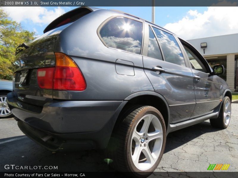 Steel Grey Metallic / Gray 2003 BMW X5 3.0i