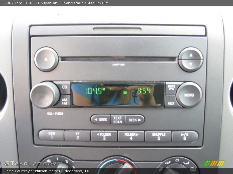 Silver Metallic / Medium Flint 2007 Ford F150 XLT SuperCab