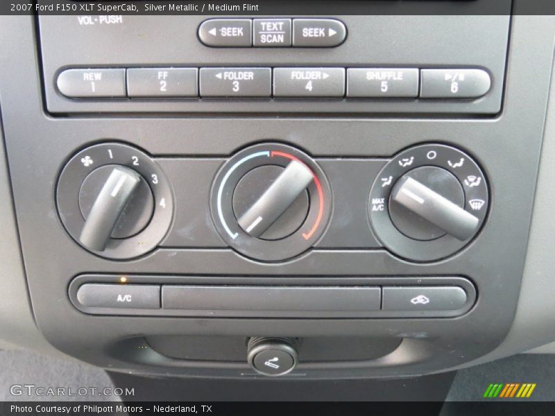 Silver Metallic / Medium Flint 2007 Ford F150 XLT SuperCab